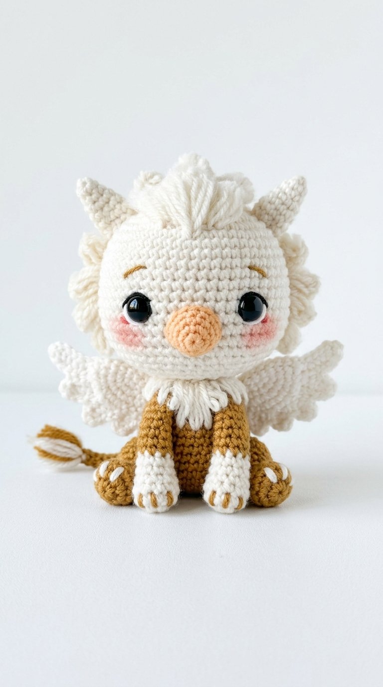Griffin Cub Chibi Amigurumi - Amigurumi Pattern
