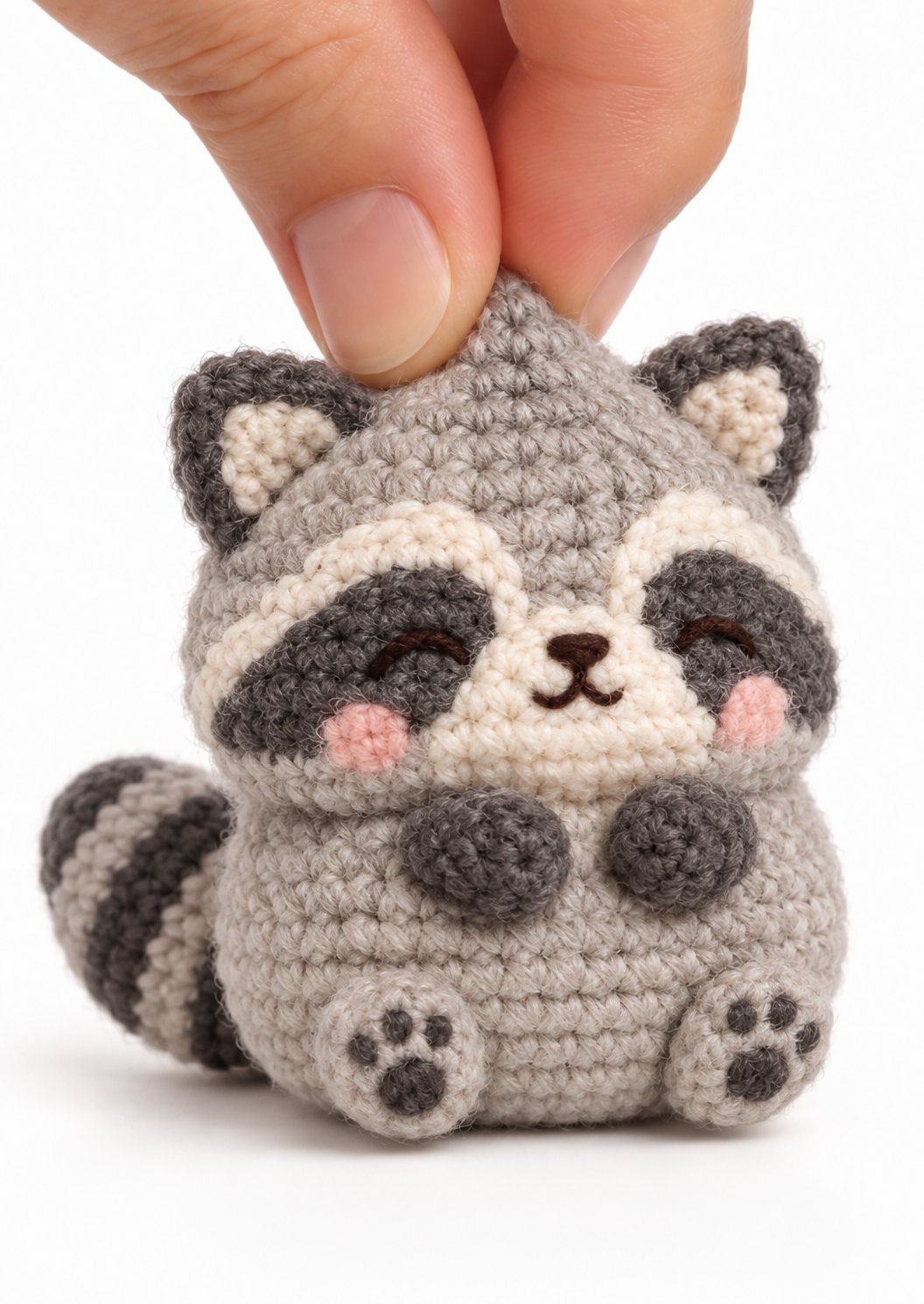 Guaxinimamigurumiartesanalemclose 2 - Easy Crochet