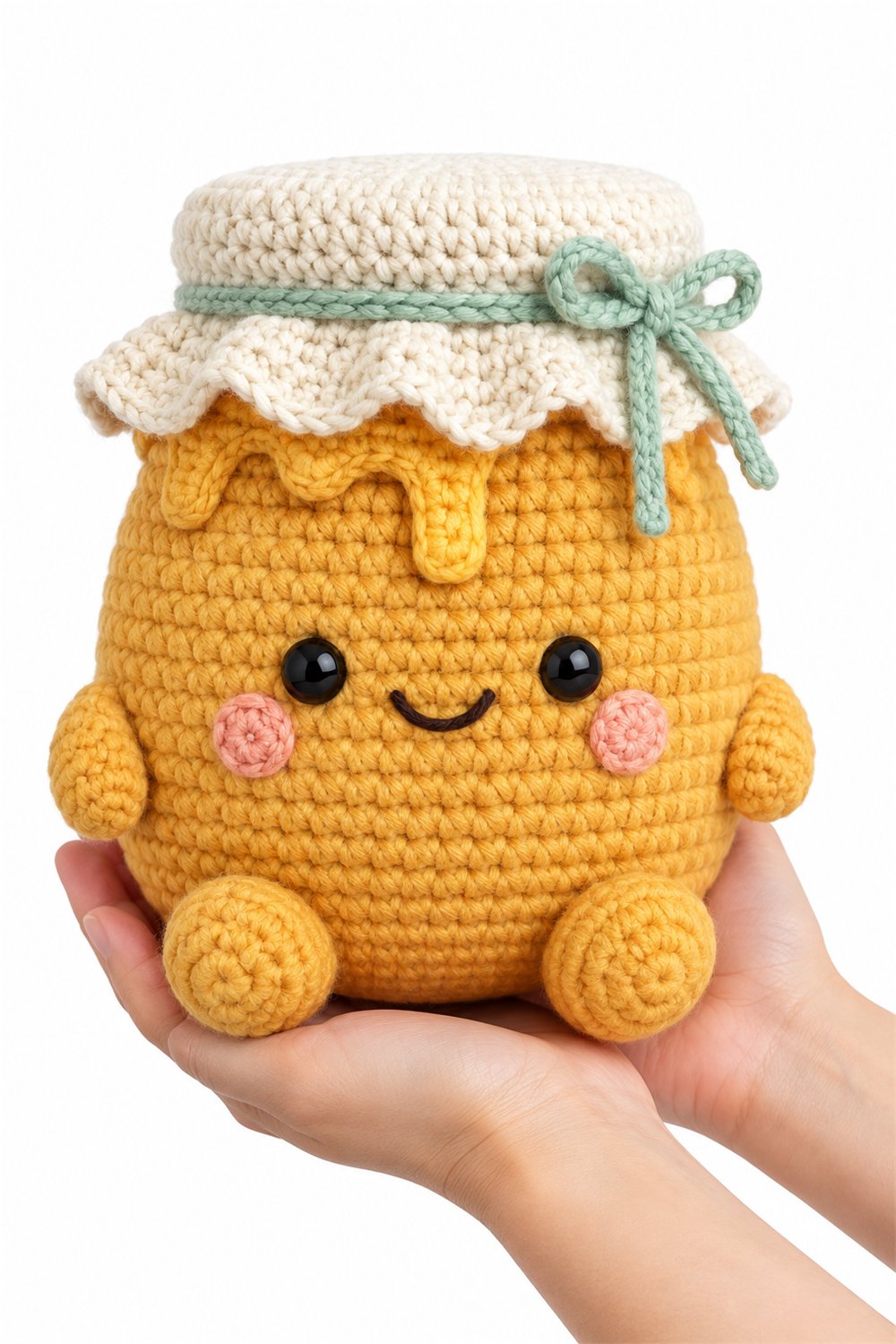 Crochet Honey Pot - Pattern