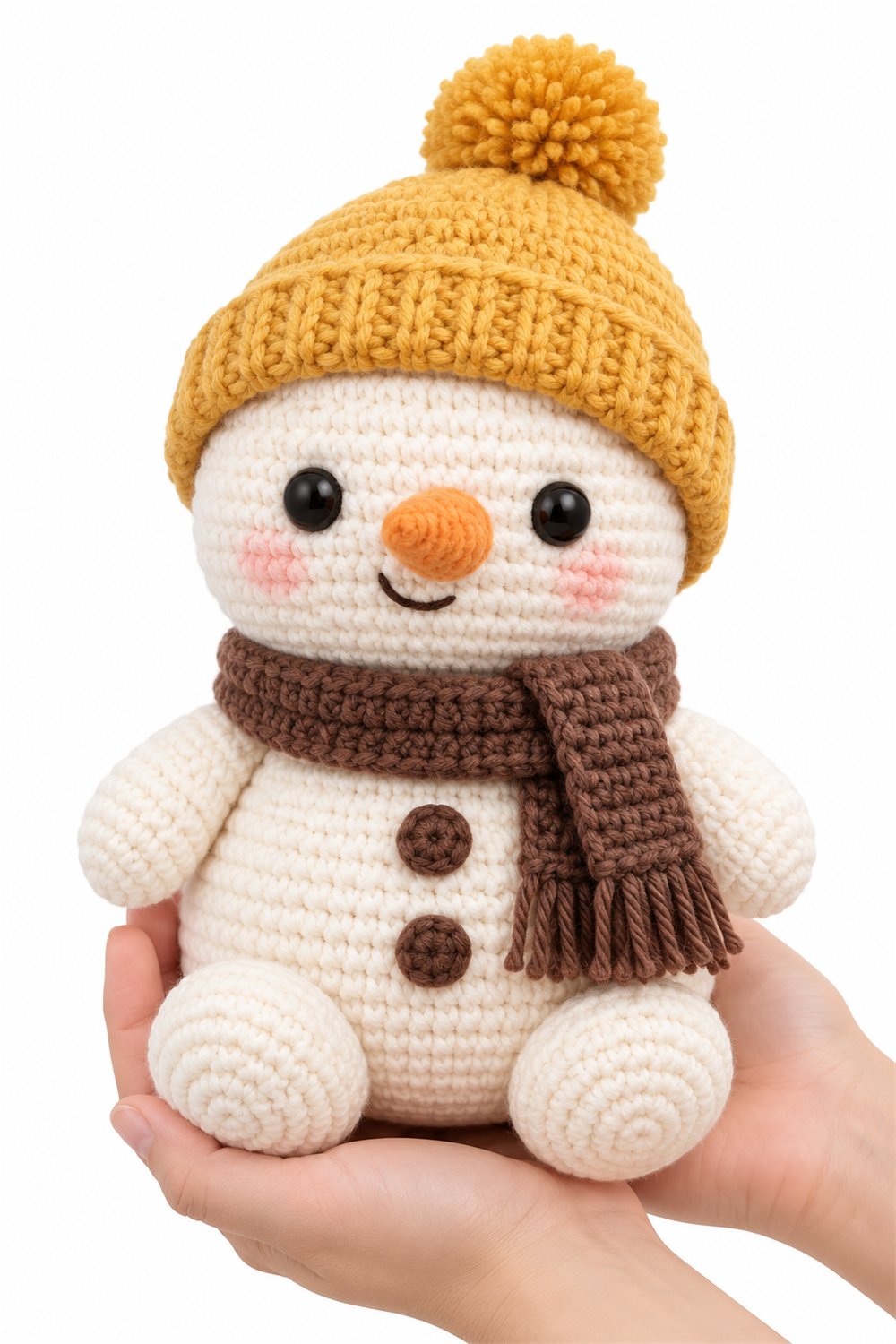 DIY Honey Snowman - Crochet Tutorial