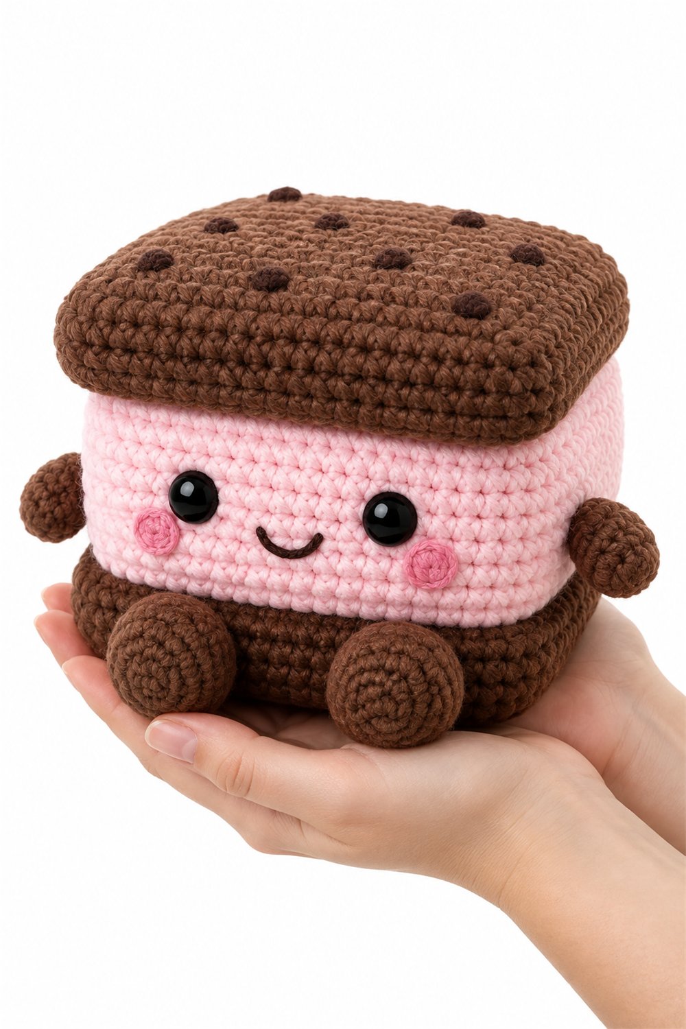 Ice Cream Sandwich - Handmade Pattern