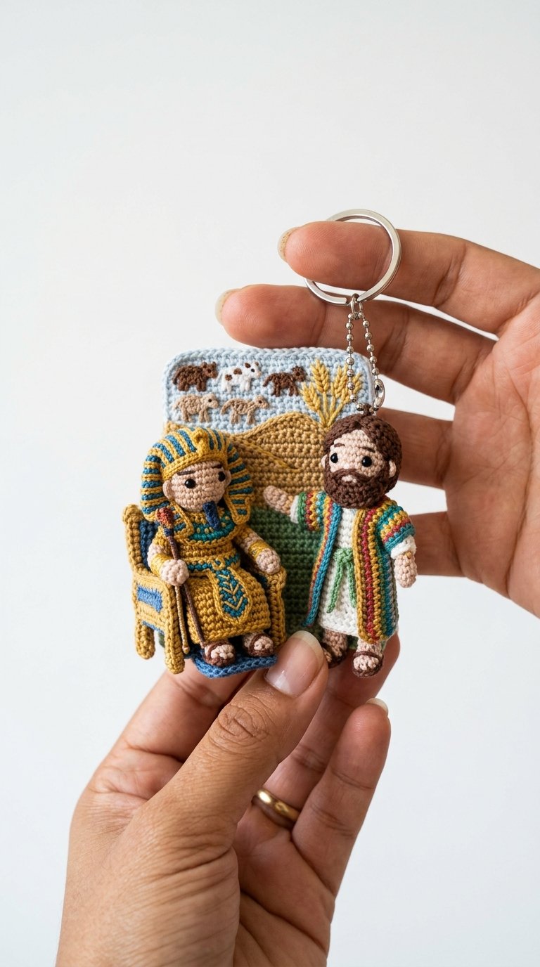 Joseph Interpreting Pharaohs Dream - Crochet Pattern