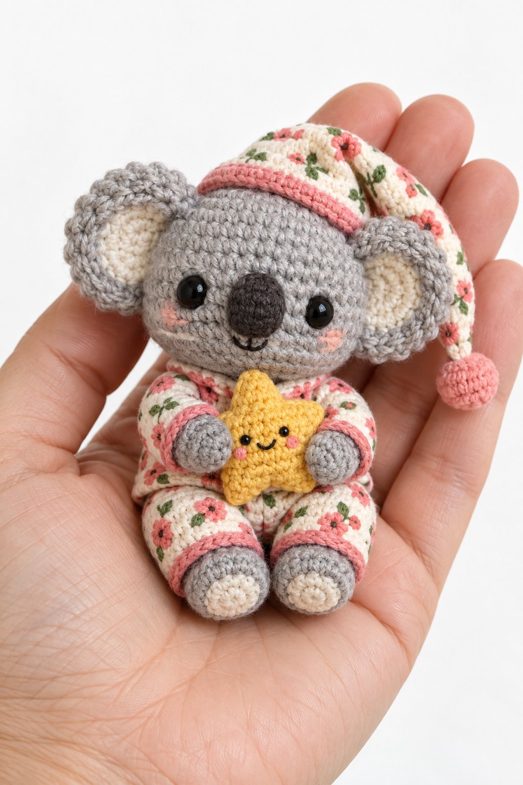 Koala Floral Pajamas Star - PDF Pattern