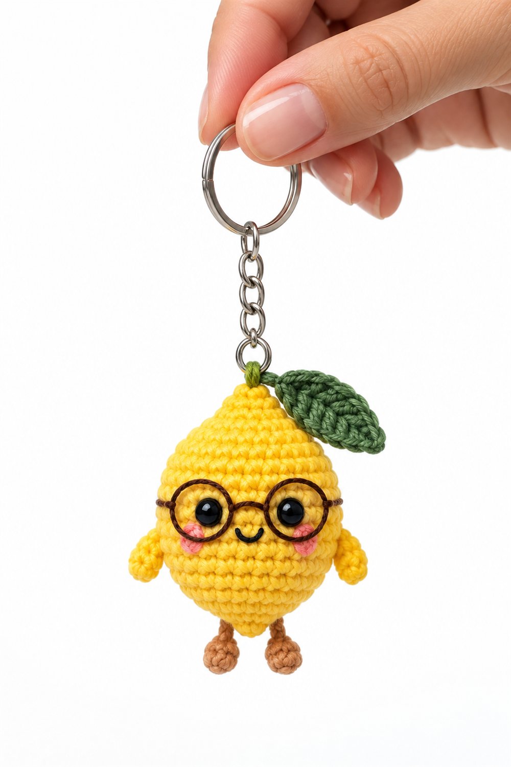 How to Crochet Lemon With Round Glasses