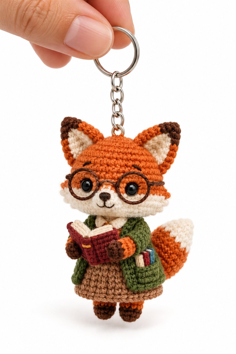 Crochet Librarian Fox - Pattern