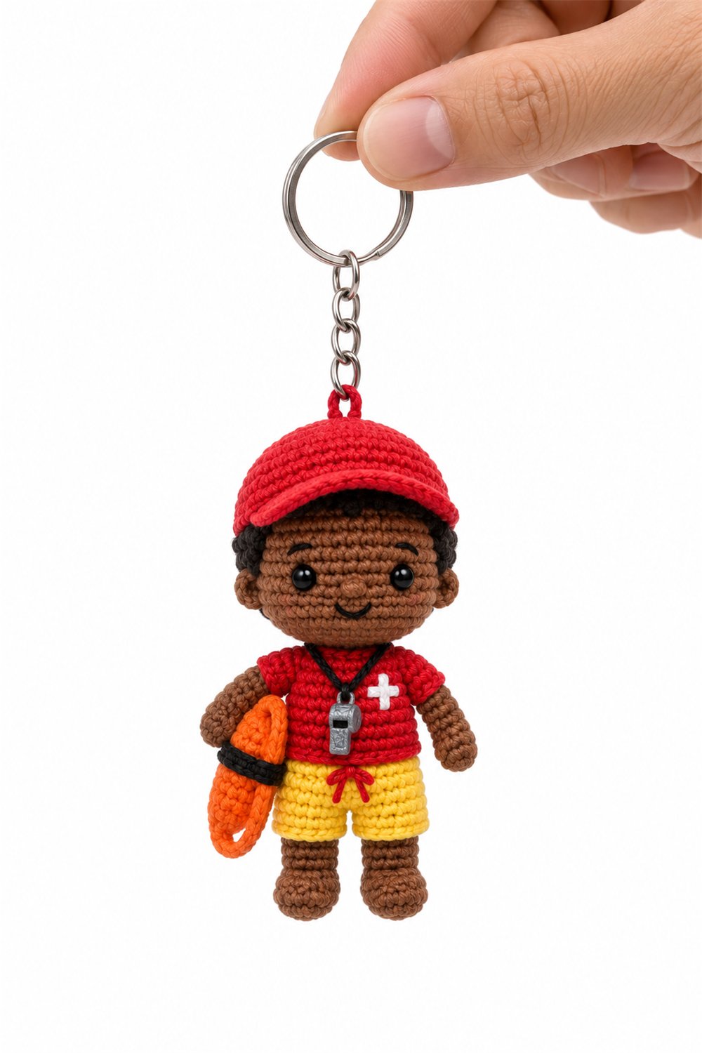 Lifeguard Keychain - Amigurumi Pattern