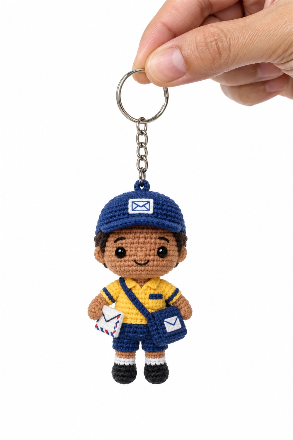 Mailman Keychain - Handmade Pattern