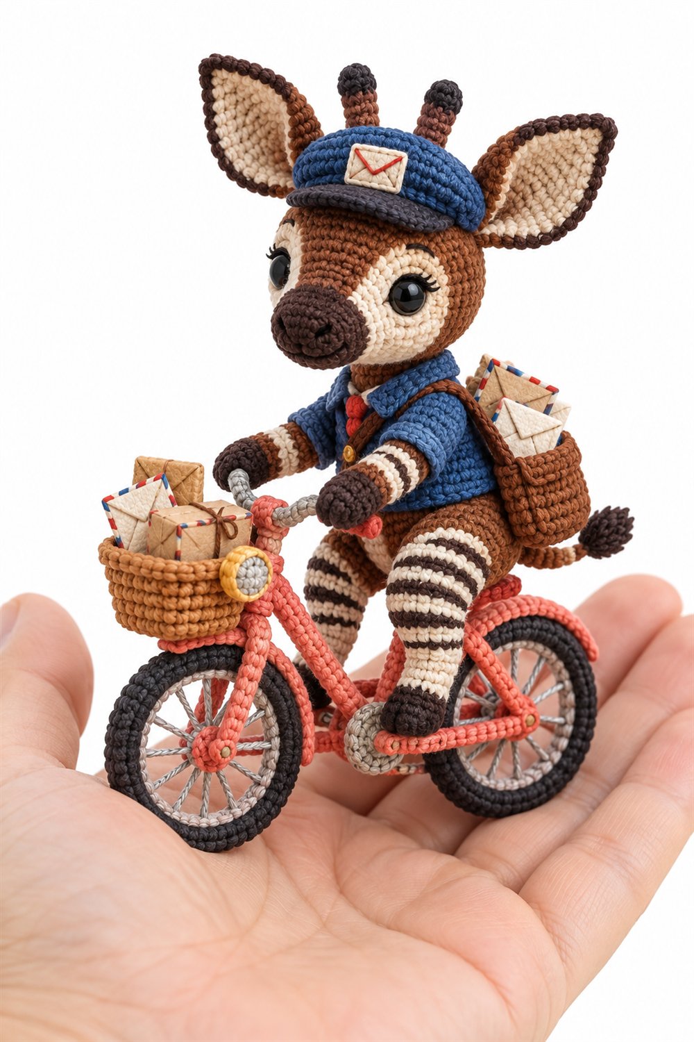 Mailman Okapi On Coral Bike - PDF Pattern