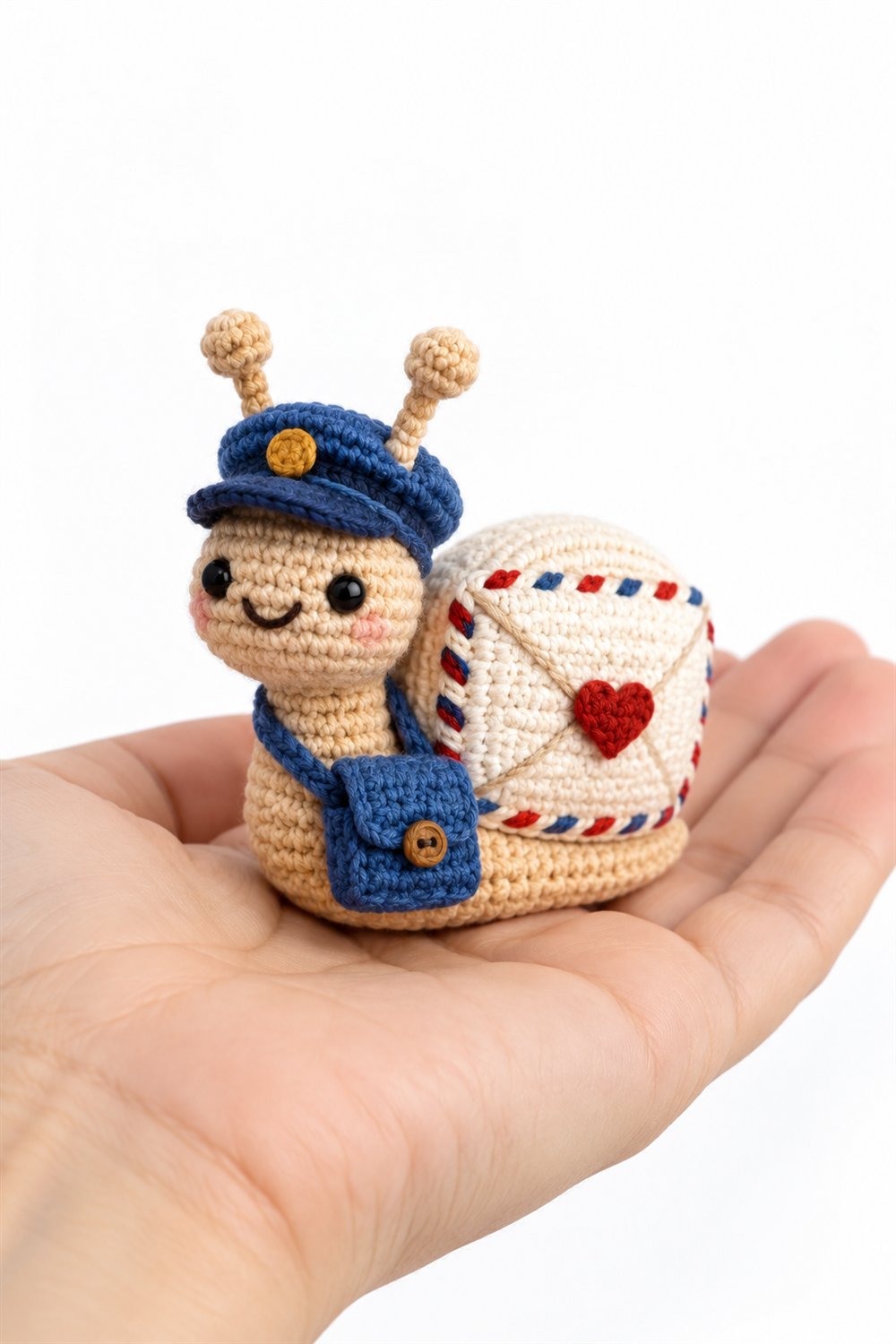 How to Crochet Mailman Snail
