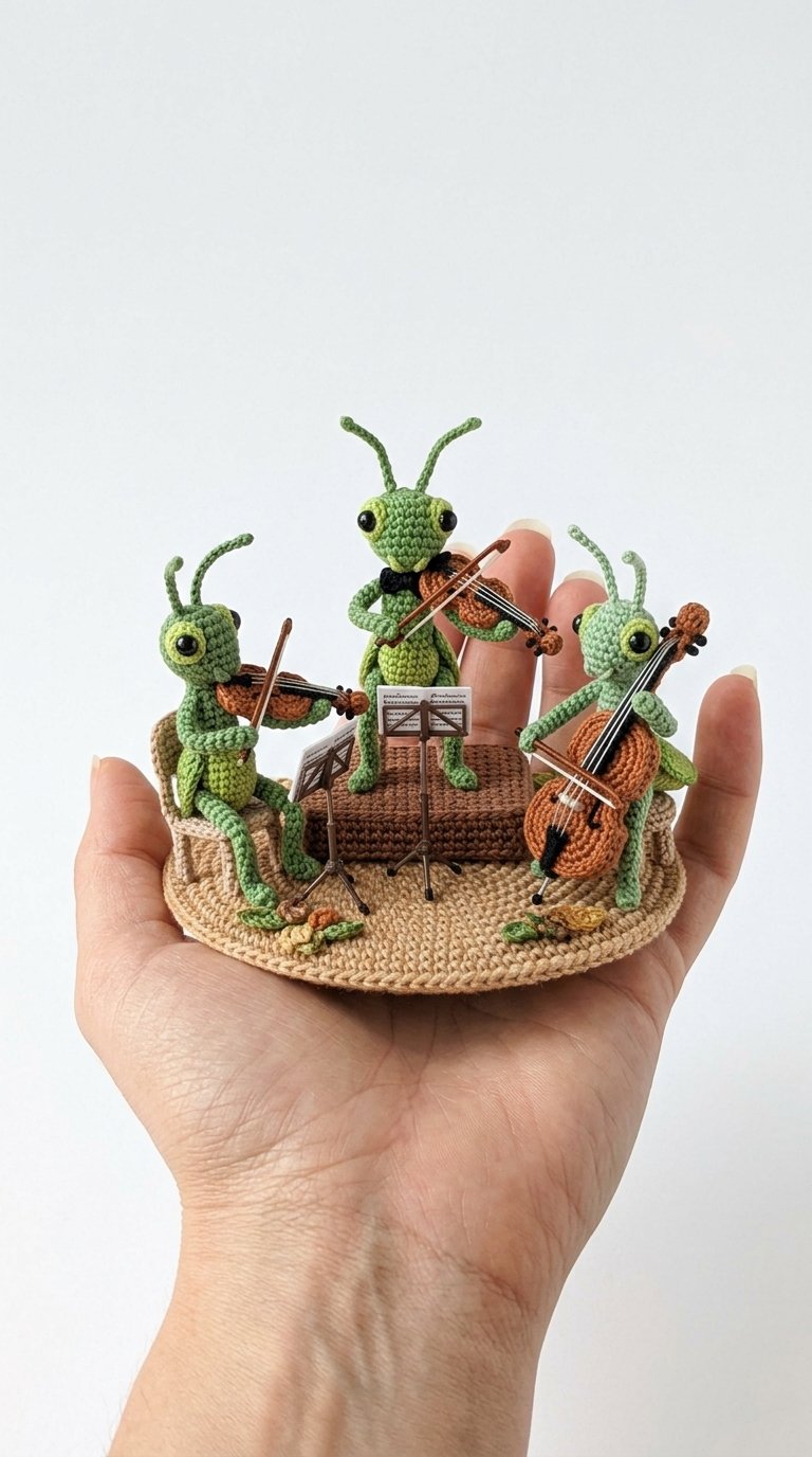 Mantis Violin Concert Crochet Am - Easy Crochet