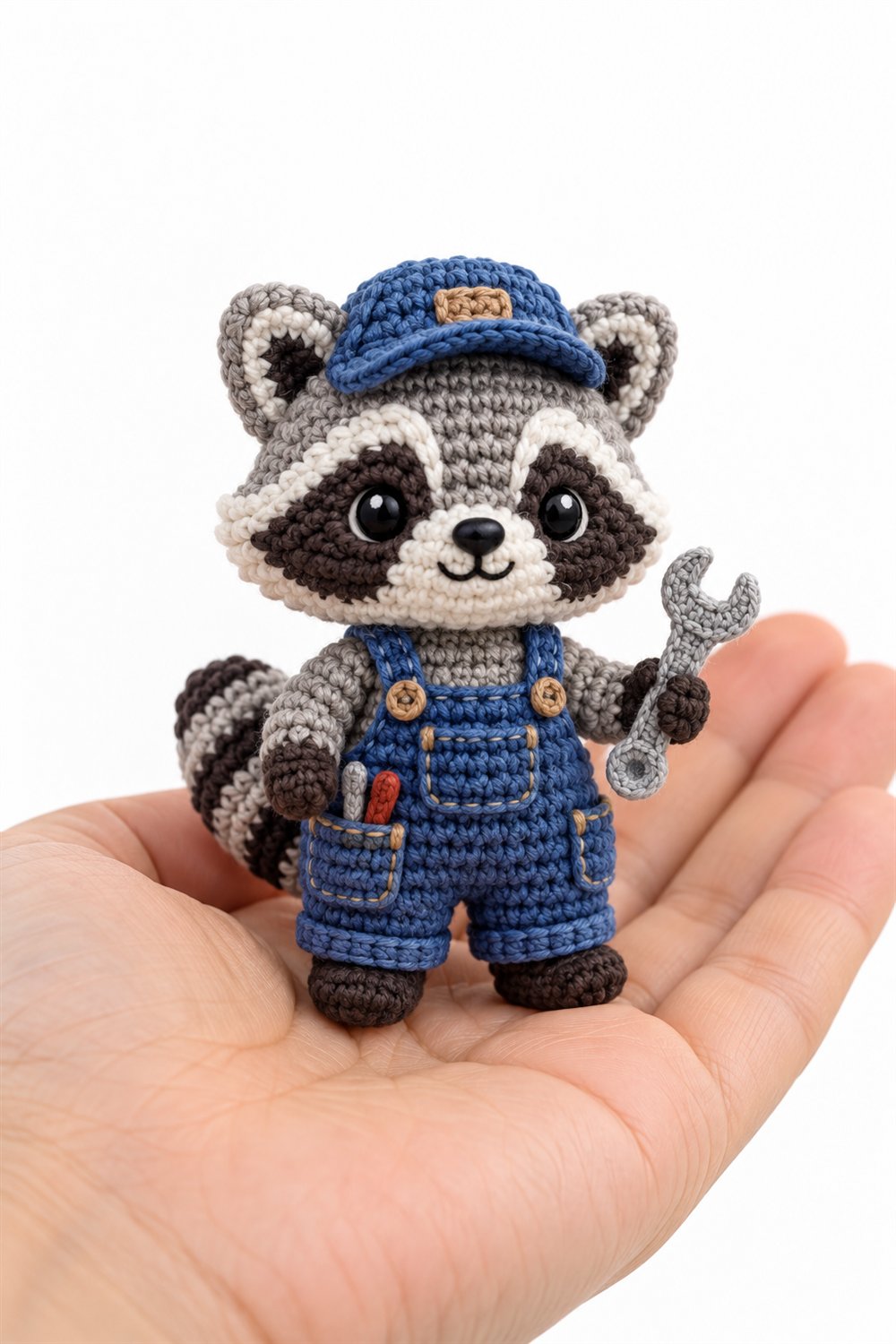 Mechanic Raccoon - Handmade Pattern