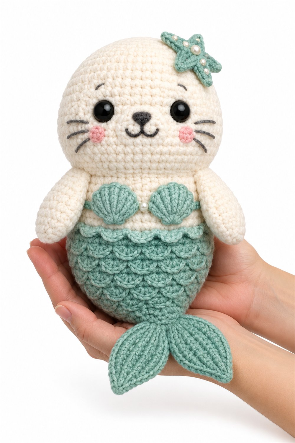 How to Crochet Mermaid Seal 2