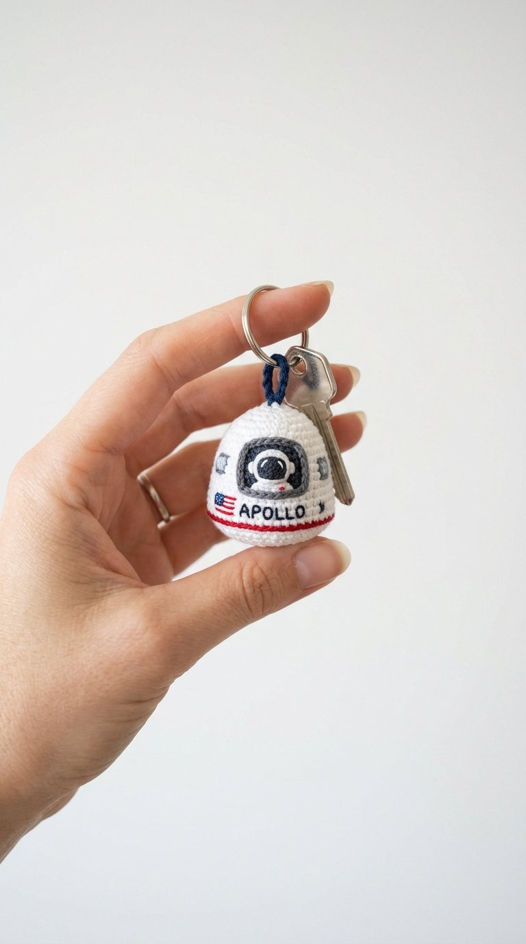 Mini Astronaut Capsule Crochet K - PDF Pattern