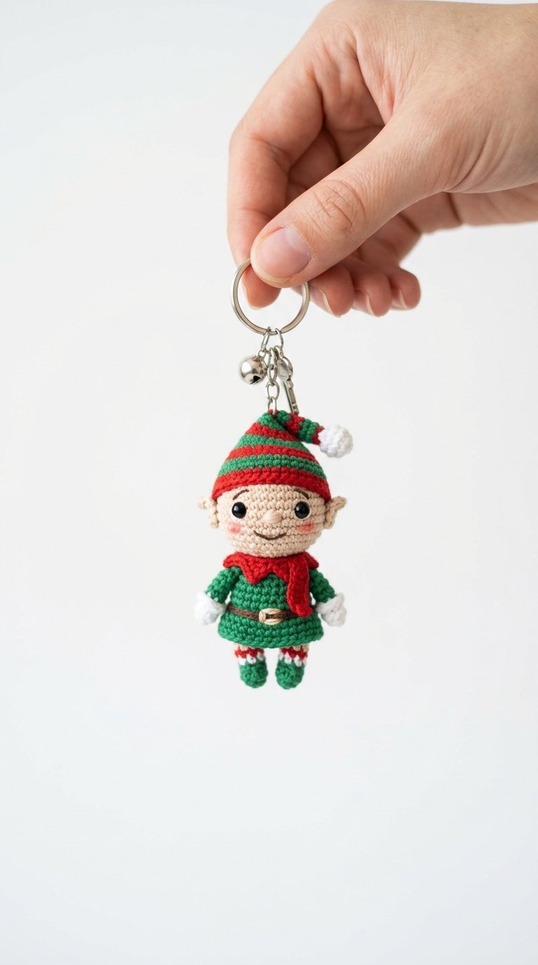 How to Crochet Mini Elf Keychain Crochet