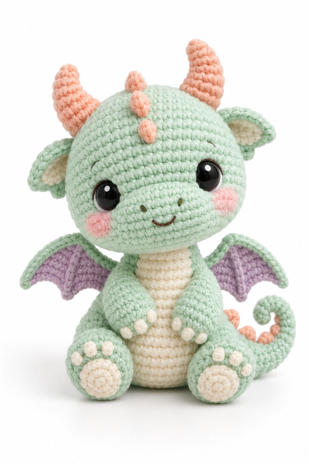 How to Crochet Mint Dragon
