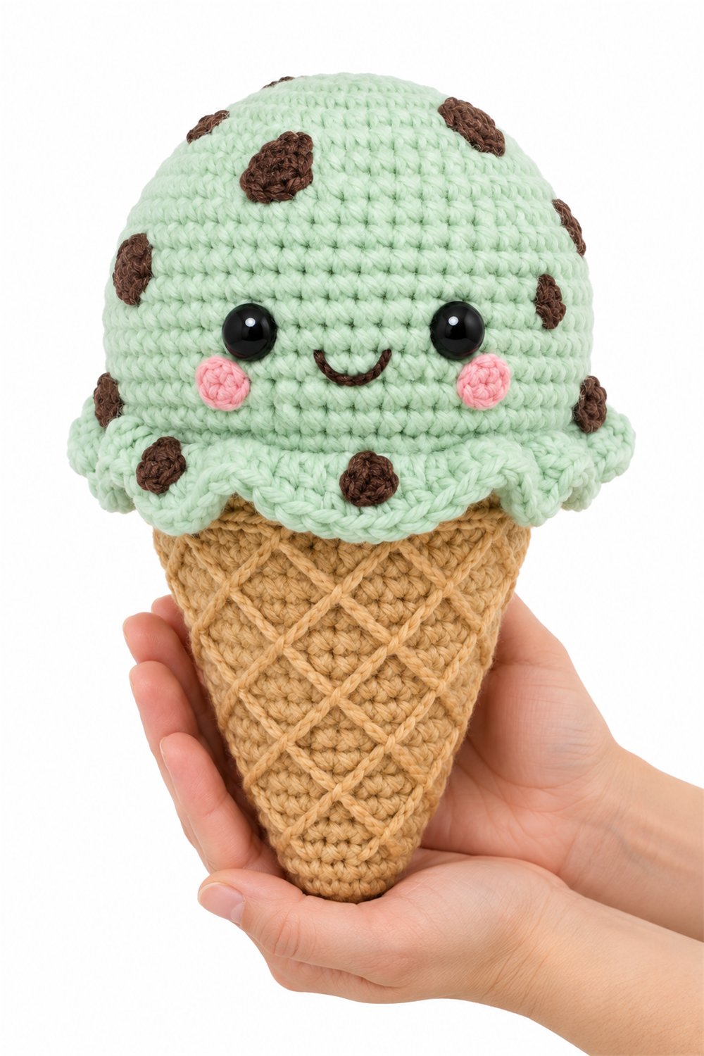 Mint Ice Cream - Amigurumi Pattern