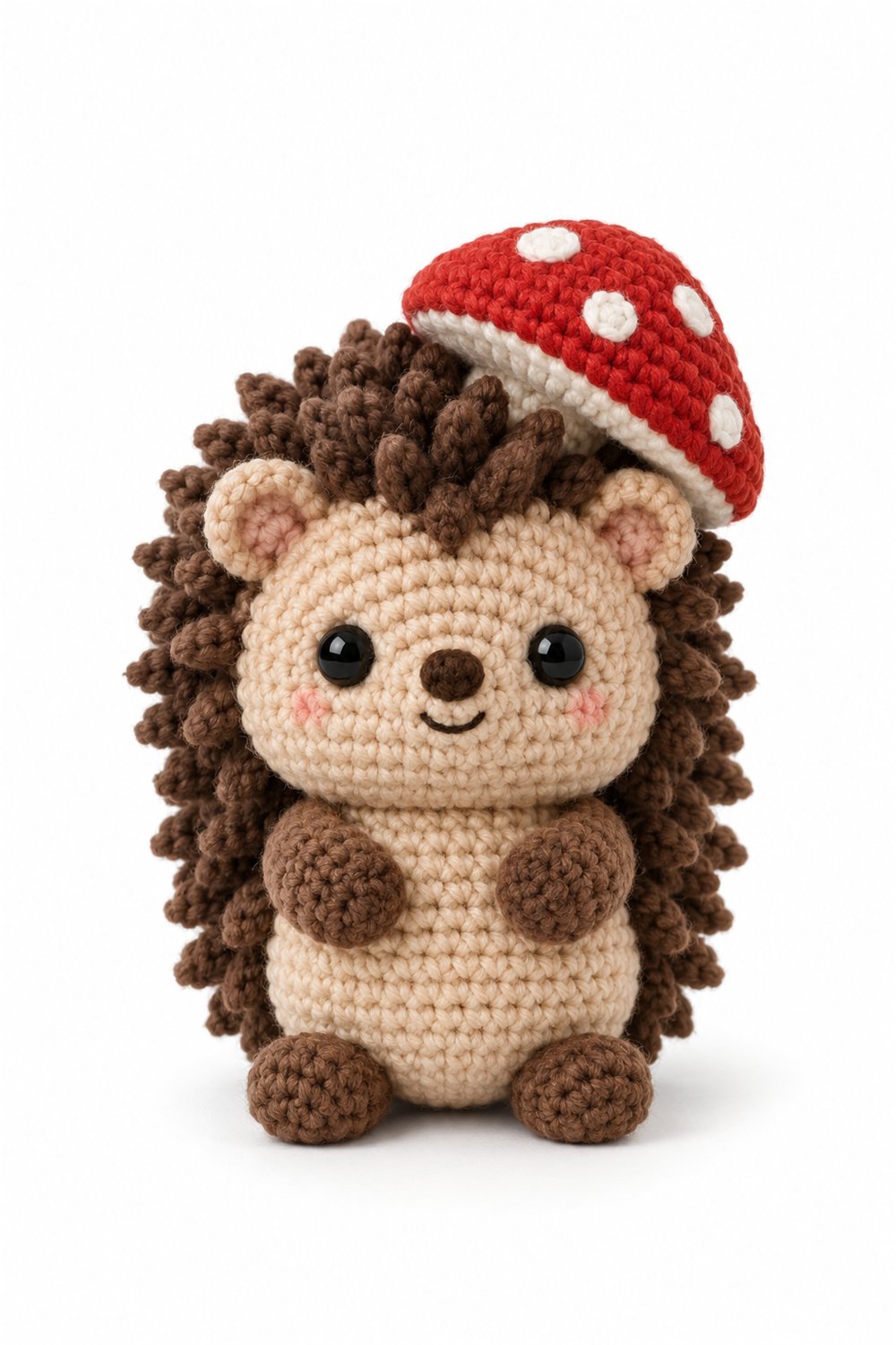 How to Crochet Mushroom Hedgehog