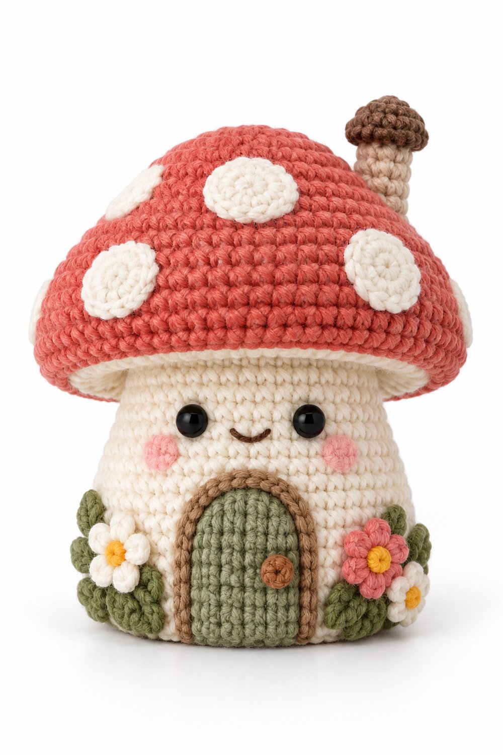 DIY Mushroom House 2 - Crochet Tutorial