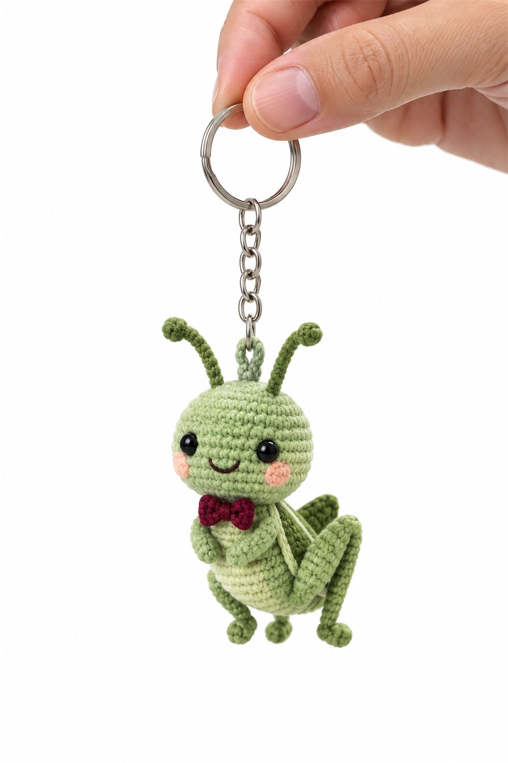 Musical Cricket Keychain Crochet Guide