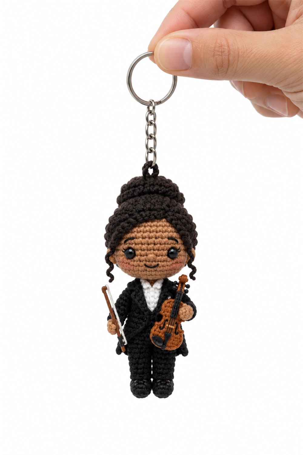 Crochet Musician Keychain - Pattern