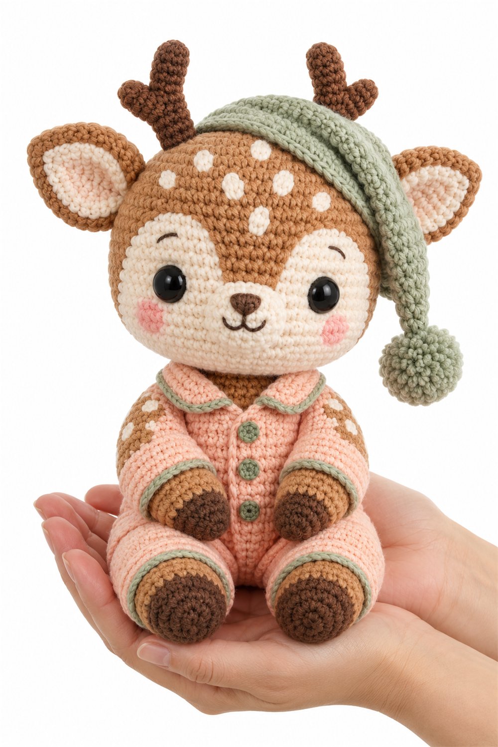 Crochet Pajama Deer - Pattern