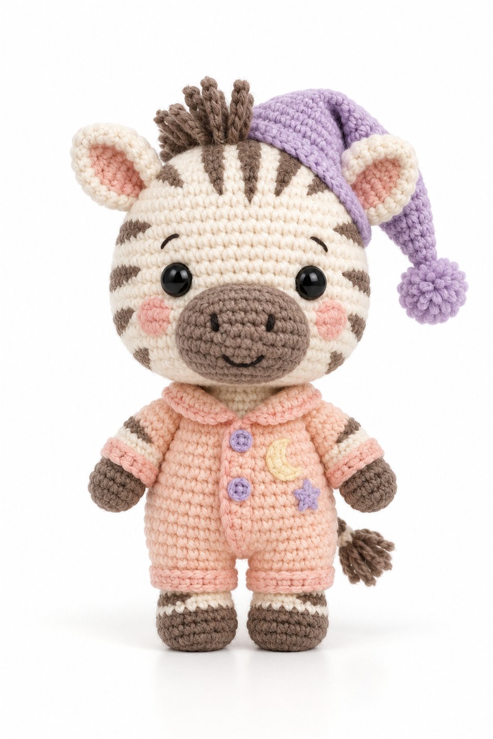 Pajama Zebra - Step by Step