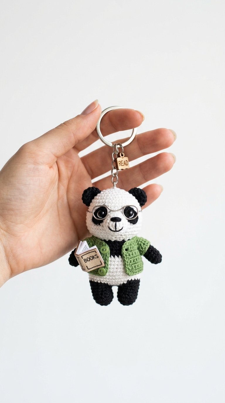 Panda Bookstore Owner Crochet Ke Crochet Guide