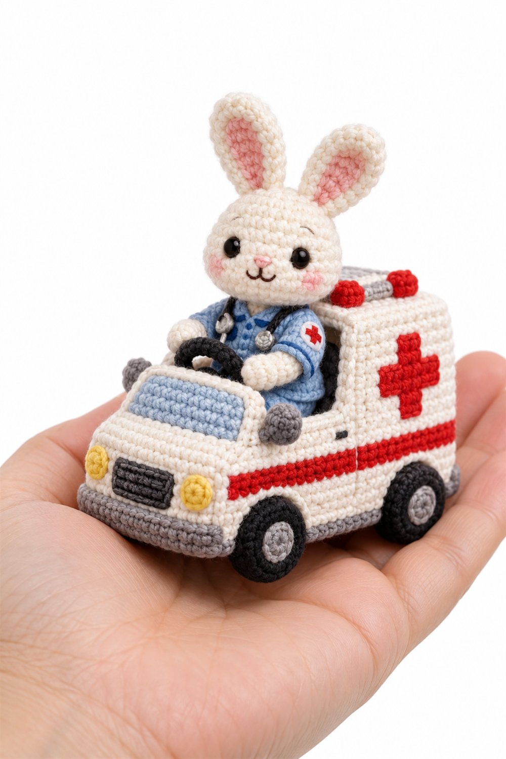Paramedic Bunny - Crochet Pattern