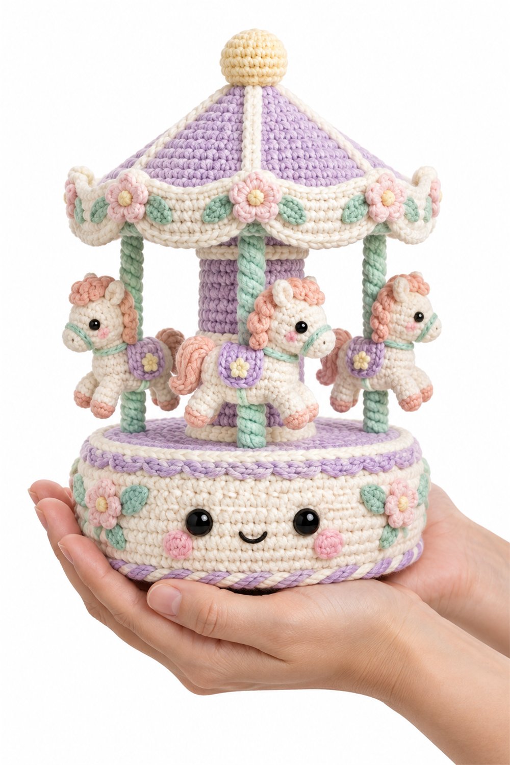 Pastel Carousel - PDF Pattern