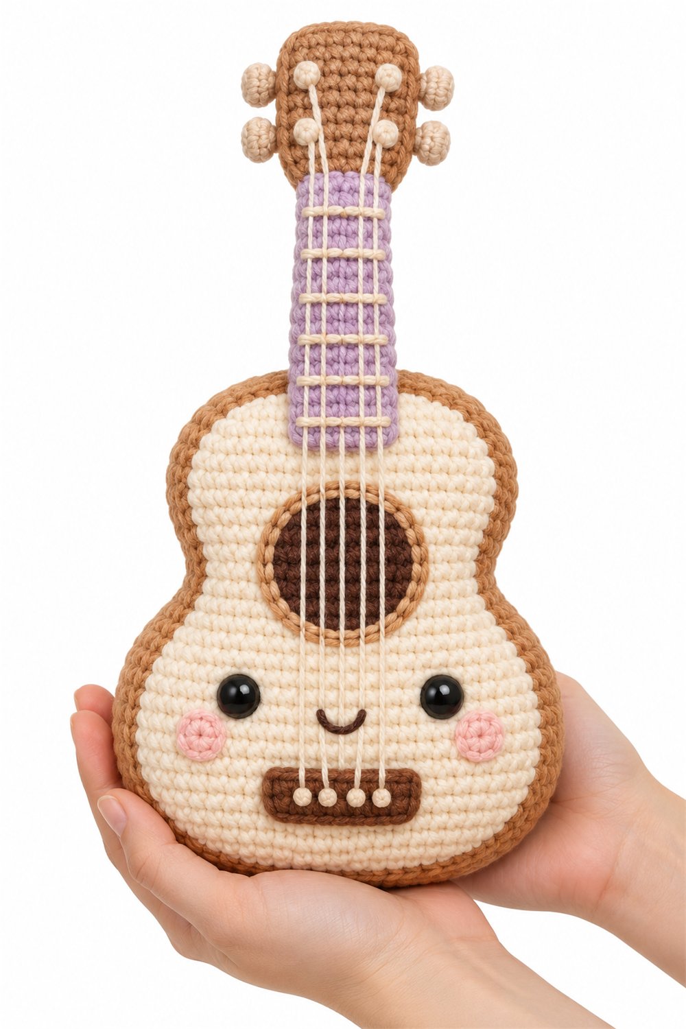 Pastel Guitar - Handmade Pattern