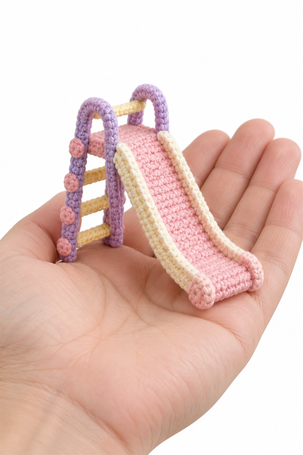 Pastel Mini Slide - Amigurumi Pattern