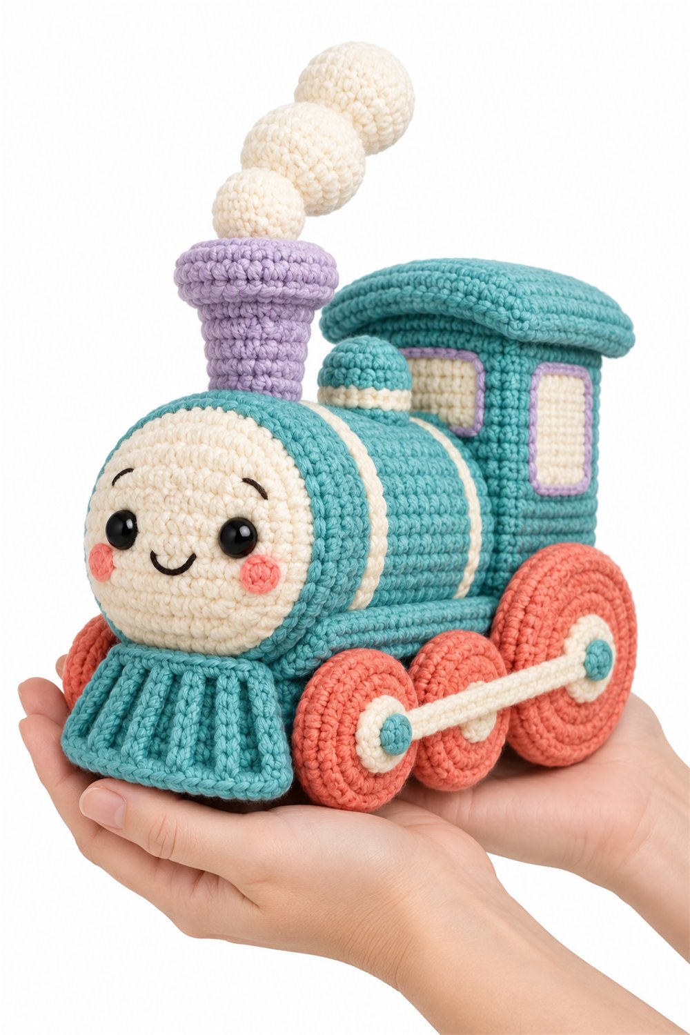 Pastel Train 2 Crochet Guide