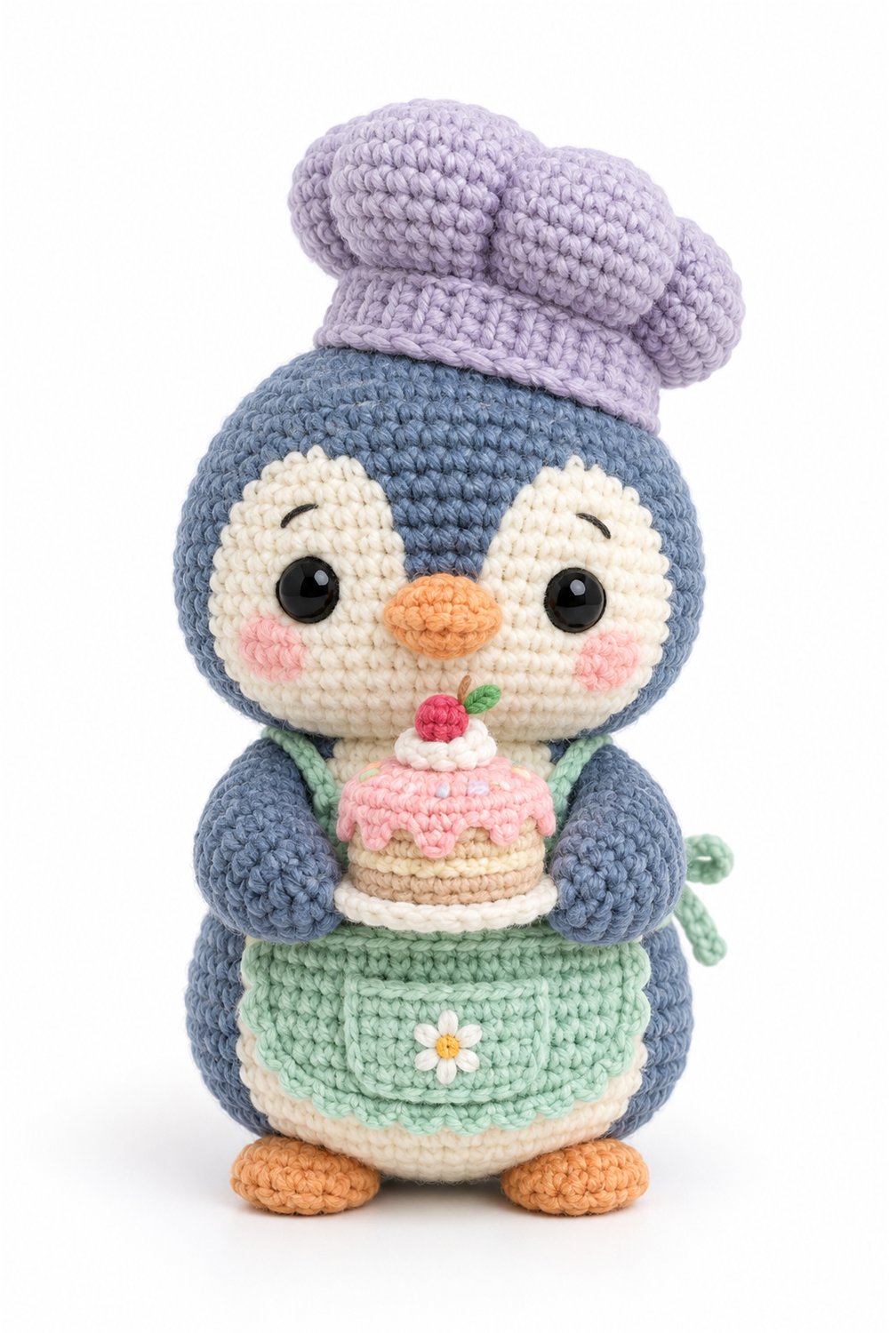 Pastry Chef Penguin - Crochet Pattern
