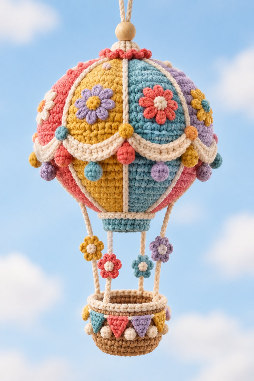 Patchwork Balloon Crochet Guide