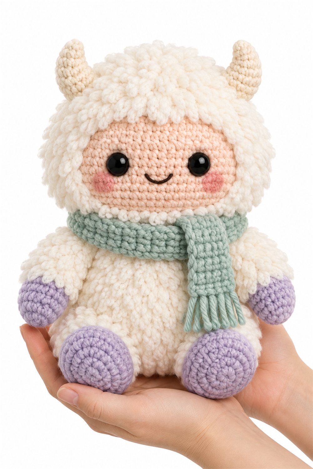 Peach Yeti - Easy Crochet