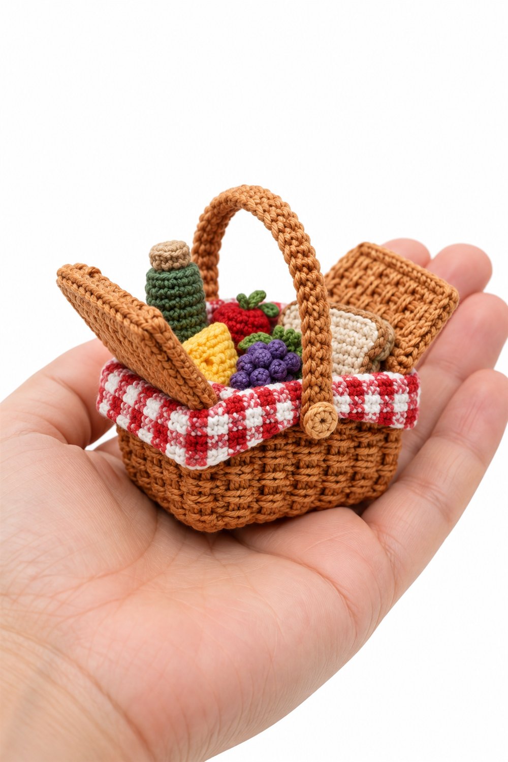 Crochet Picnic Basket 2 - Pattern