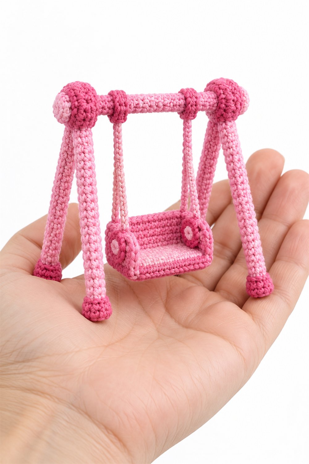 Pink Playground Swing - Handmade Pattern