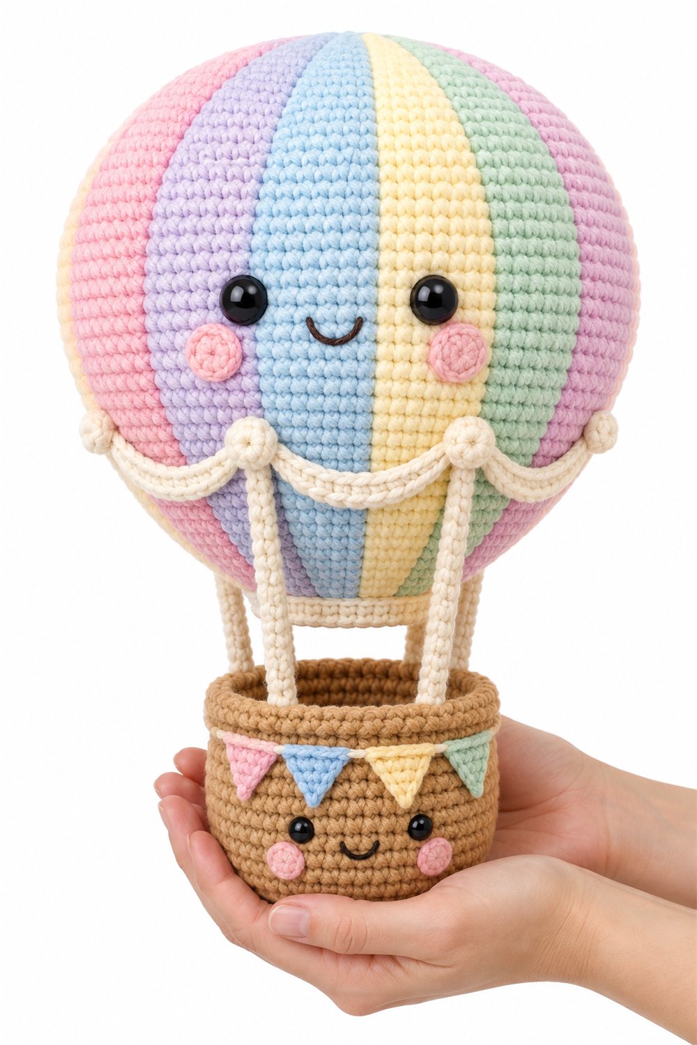 Rainbow Balloon Crochet Guide