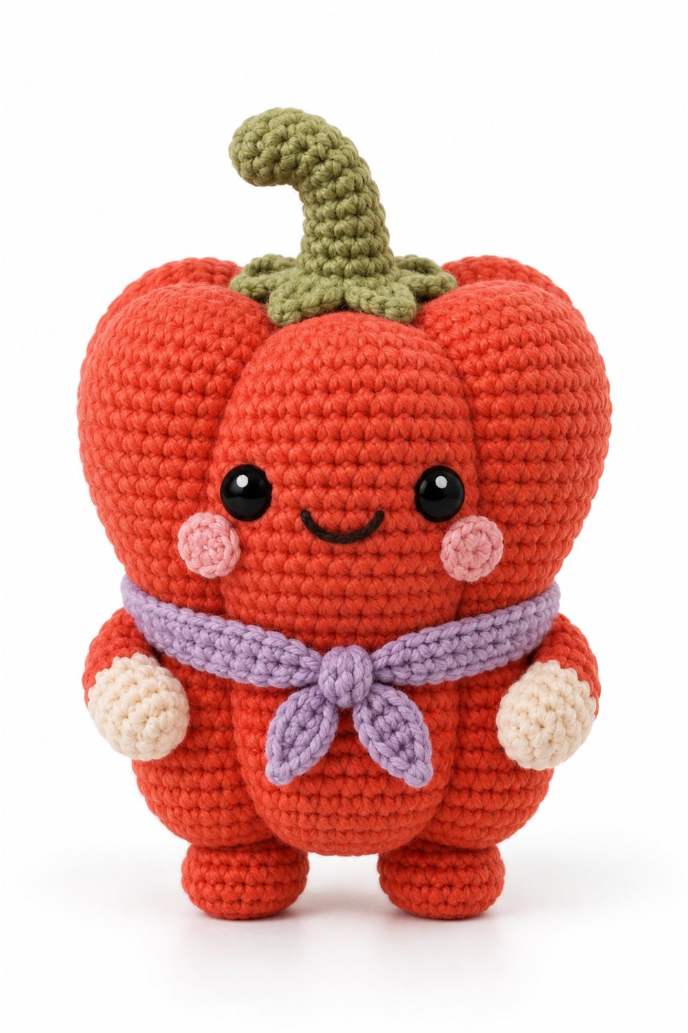 Red Bell Pepper Crochet Guide