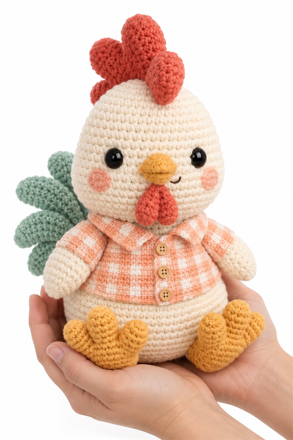 How to Crochet Rooster In Shirt