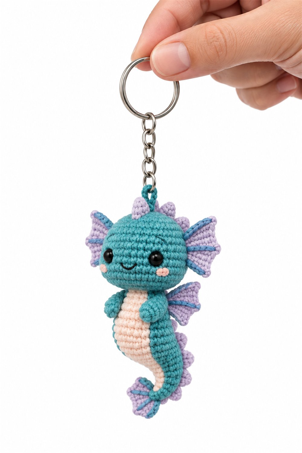 Sea Dragon Keychain - Handmade Pattern