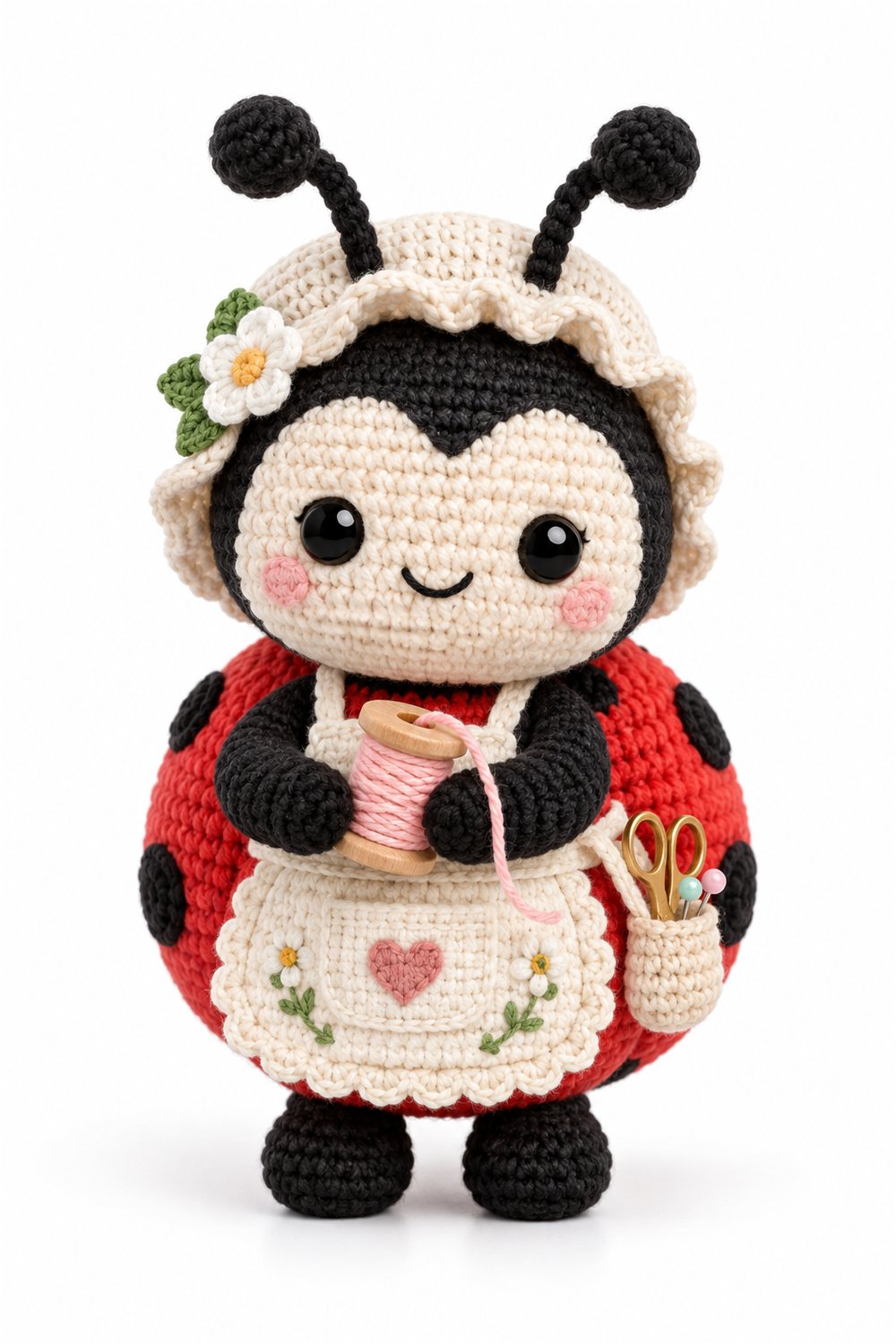 Seamstress Ladybug - PDF Pattern