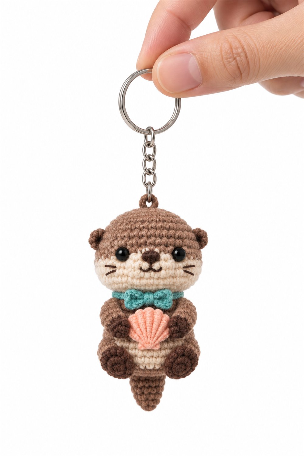 Shell Otter Keychain - Amigurumi Pattern