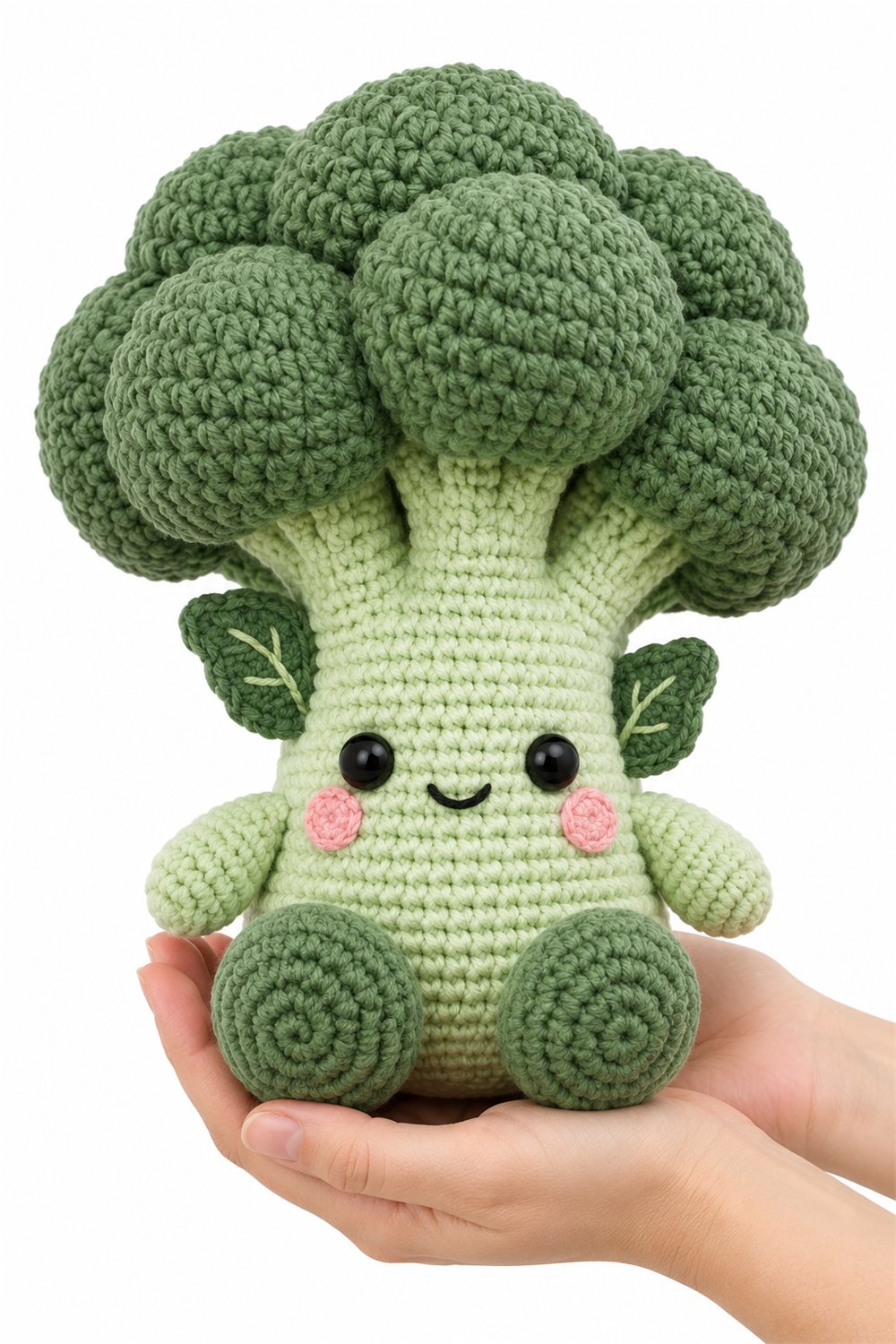 Smiling Broccoli - Crochet Pattern