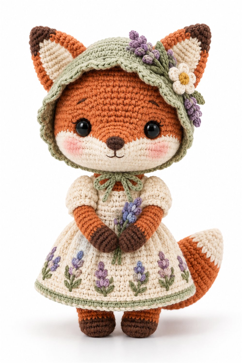 Spring Fox - Crochet Pattern