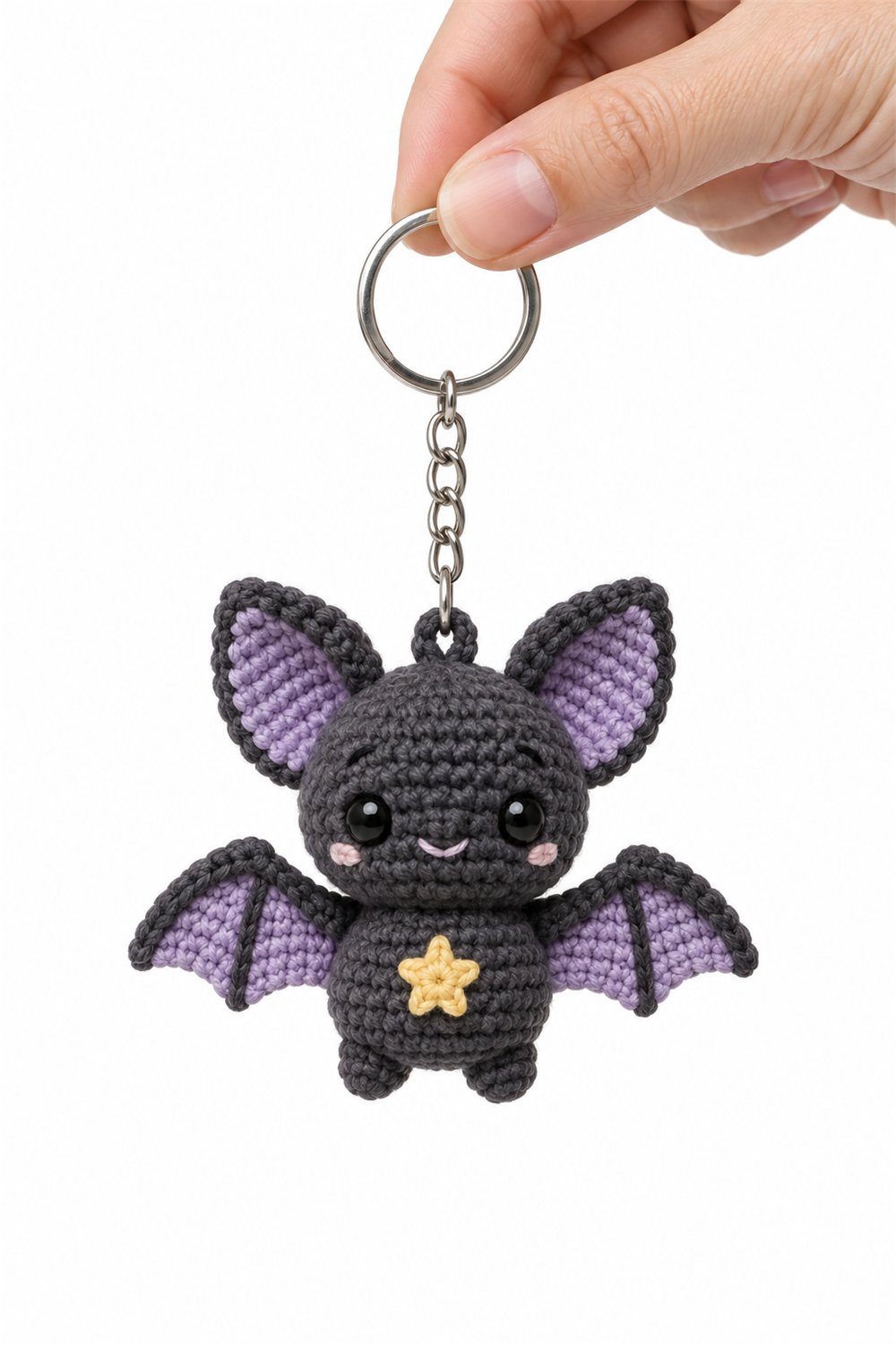 Star Bat Keychain - Amigurumi Pattern