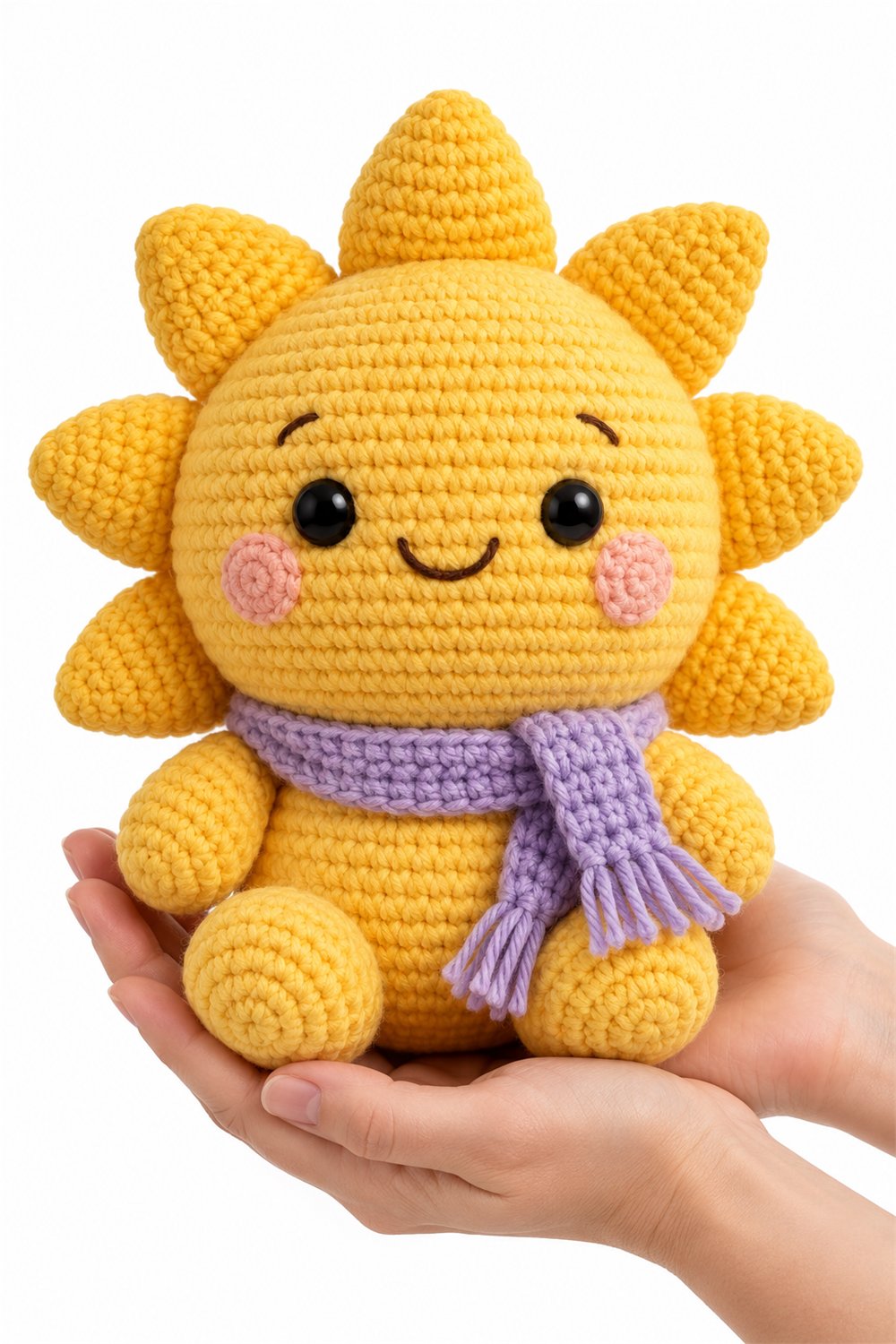 How to Crochet Sun With Scarf