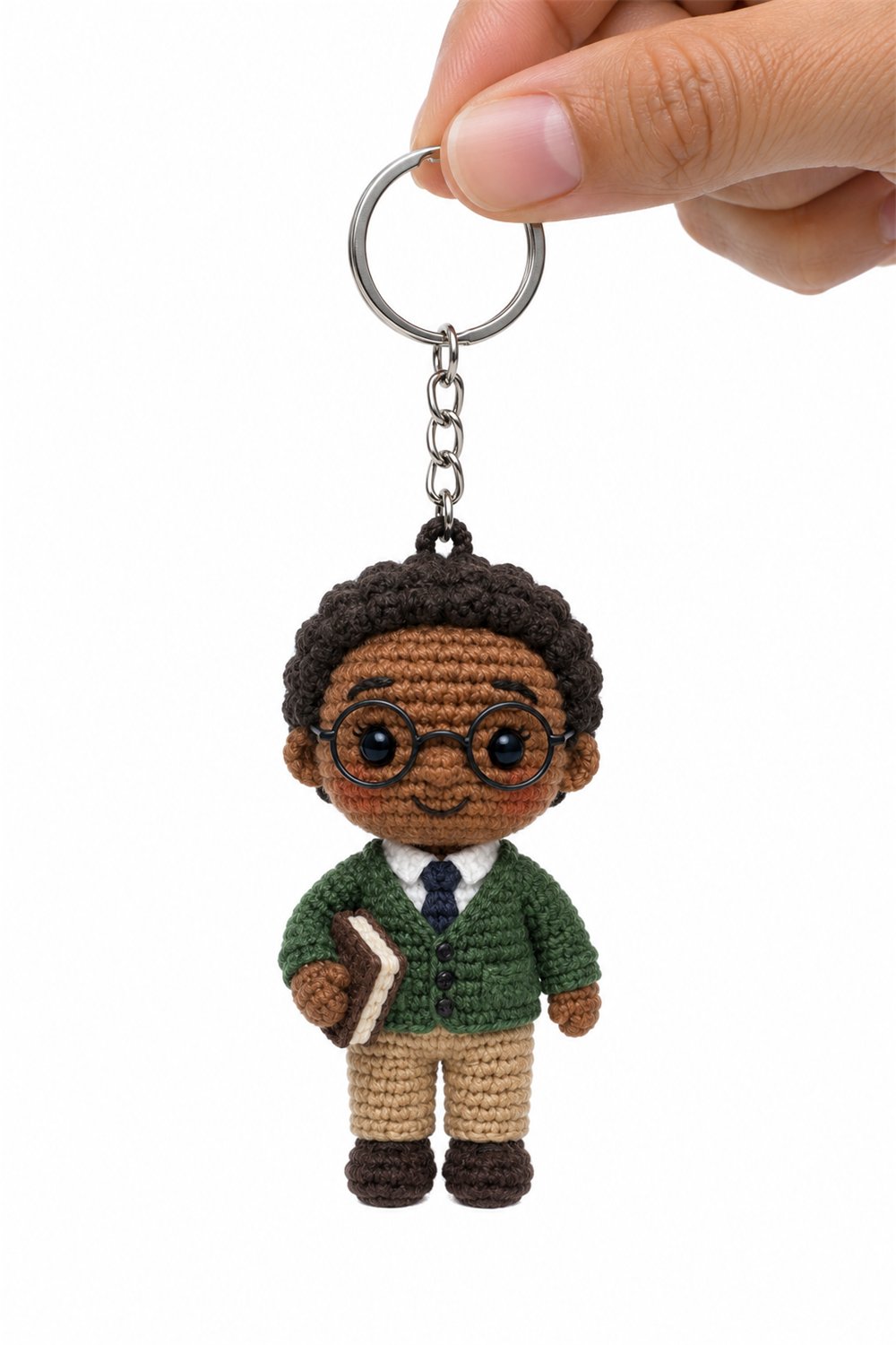 How to Crochet Teacher Keychain