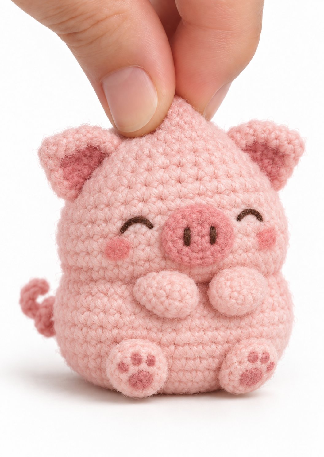 How to Crochet Tiny Crochet Piglet