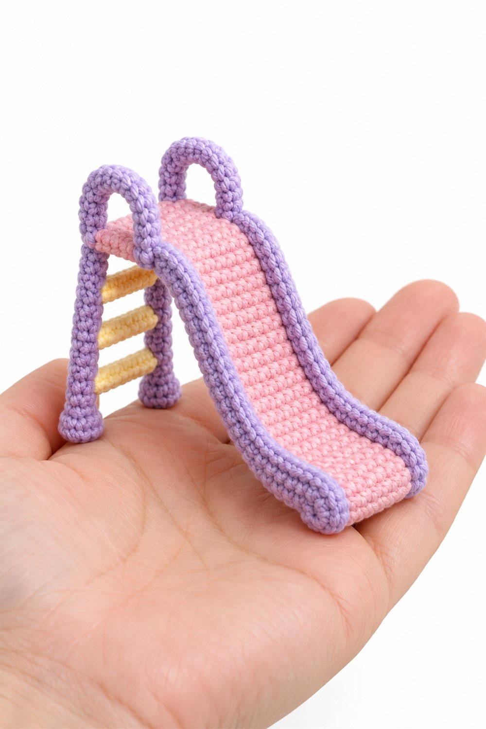 Tiny Crocheted Slide - Amigurumi Pattern